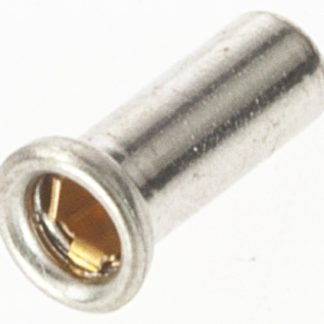 Discrete socket receptacle,solder,6.65mm
