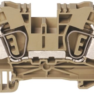 Morsettiera per guida DIN RS PRO, Grigio, livello Doppio, 57A