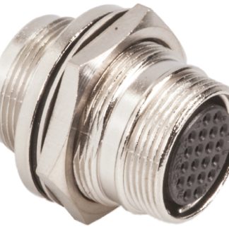 Connettore circolare Hirose, femmina, serie HR22, Miniatura, 20 poli, Montaggio a pannello