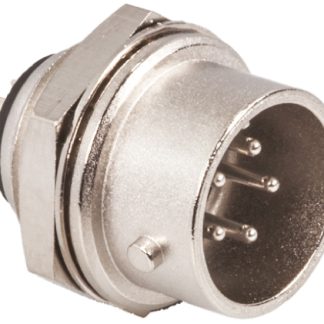 Connettore circolare Hirose, femmina, serie RM, Miniatura, 5 poli, Montaggio a pannello