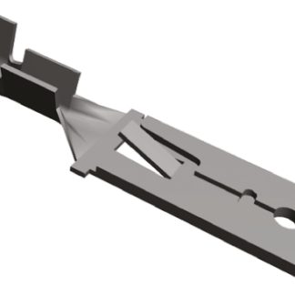 Capocorda a linguetta a crimpare TE Connectivity, 6.35 x 0.8mm, placcatura Stagno, 0.35mm² - 1mm² Non protetto