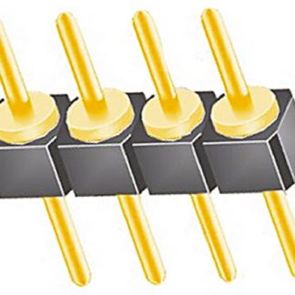 Connettore maschio Samtec, 4 vie, 1 fila, passo 2.54mm