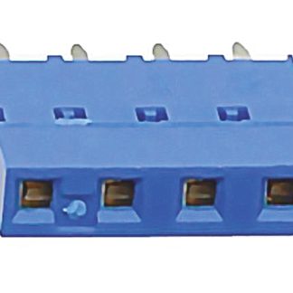 Presa PCB Amphenol Communications Solutions, 4 vie, 1 fila, passo 2.54mm, Montaggio con foro passante