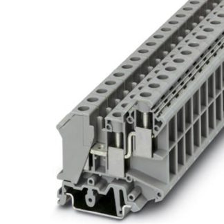 Morsetti portafusibili componibili Phoenix Contact, Grigio, livello Doppio, con fusibile, 76A