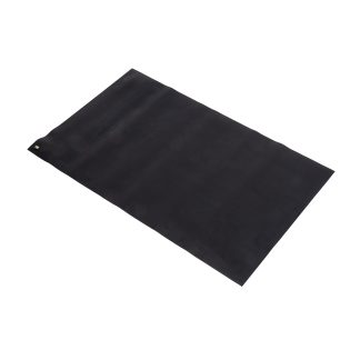 Tappetino sicurezza ESD per Banco, pavimento RS PRO, 1.2m x 600mm x 2mm, col. Nero