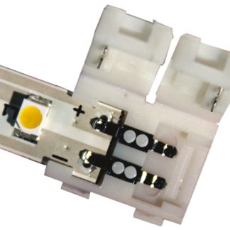 Connettore LED JKL Components, 2 poli, 2 vie, Montaggio in linea