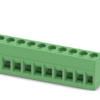 Morsettiera collegabile Phoenix Contact Femmina a 10 vie, 1 fila, passo 5mm, Montaggio a innesto