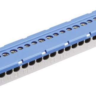 Morsetto senza fusibile Entrelec, 21 vie, per cavi 6 mm², 16 mm²