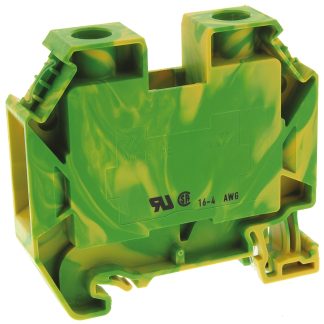 Morsettiera di terra Wieland, Verde, Giallo, livello Singolo