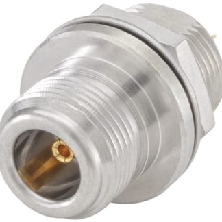 Connettore coassiale Ad angolo retto Rosenberger, Femmina, 50Ω, Montaggio a pannello