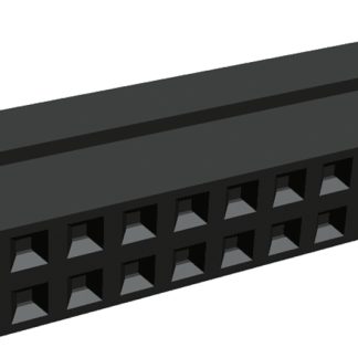 Connettore IDC TE Connectivity Femmina, 26 vie, 2 file, passo 2.0mm, Montaggio su cavo