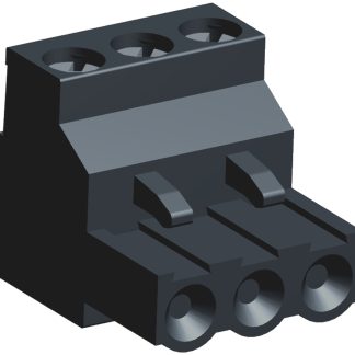 Morsettiera collegabile TE Connectivity Maschio a 3 vie, 1 fila, passo 5.08mm, Montaggio su cavo