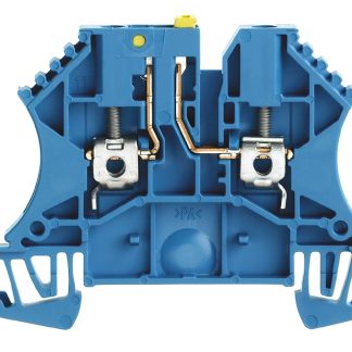 Morsetto sezionatori di prova Weidmuller, Blu, livello Singolo, 24A