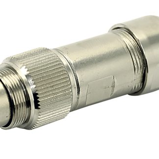 Connettore DIN Amphenol Industrial, serie C 091 D+, 5 poli, Maschio, IP68, 7A, 100 V, DIN EN 61076-2-106