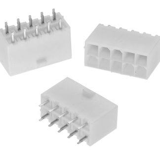 File di contatti PCB Wurth Elektronik, 4 vie, 2 file, passo 4.2mm