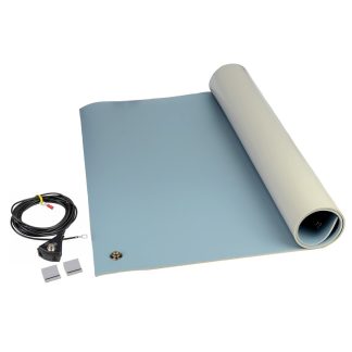 Tappetino sicurezza ESD per Tavola SCS, 1.2m x 600mm x 3.5mm, col. Blu