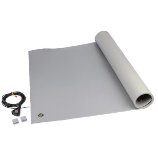 Tappetino sicurezza ESD per Tavola SCS, 1.2m x 600mm x 3.5mm, col. Grigio