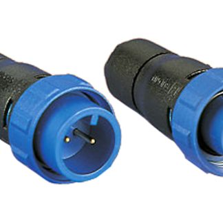 Connettore circolare Bulgin, maschio, serie Buccaneer 400, Standard, 12 poli, montaggio In linea