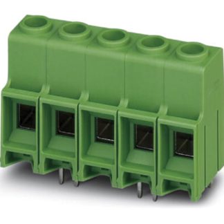 Morsettiera per circuito stampato Phoenix Contact a 6 vie, passo 10.16mm, Montaggio con foro passante