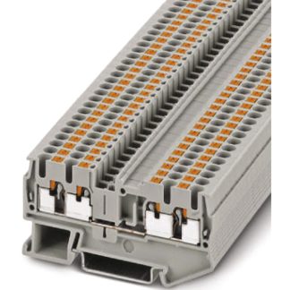 Morsettiera passante Phoenix Contact, Arancione, livello Singolo, 24A