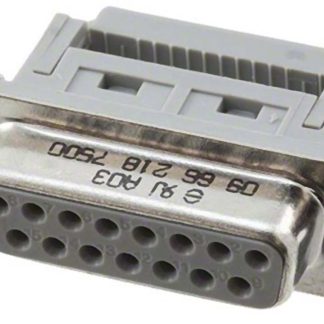 Connettore D-Sub HARTING, Femmina, 15 vie, terminazione IDC