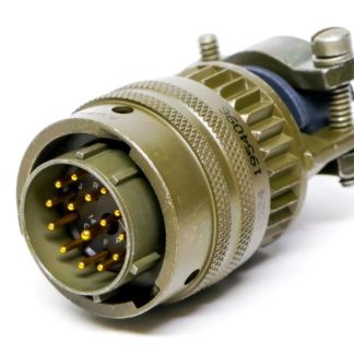 Connettore circolare MIL Maschio Amphenol Industrial, Ad angolo diritto, 3 poli, Maschio, Montaggio su cavo