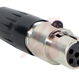 Connettore XLR Switchcraft Femmina a 5 poli, Montaggio su cavo