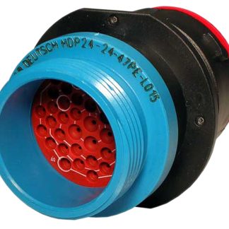 Connettore circolare Deutsch, femmina, serie HDP20, Standard, 47 poli, Montaggio a pannello