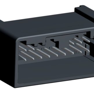 Connettore automotive Molex, Maschio, 4A, 16 vie, 2 file, Montaggio con foro passante