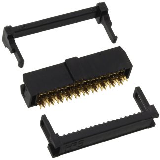 Connettore IDC Hirose Femmina, 20 vie, 2 file, passo 2.54mm, Montaggio su cavo