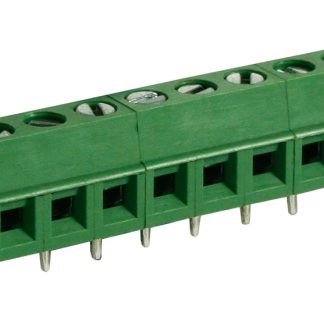 Morsettiera per circuito stampato RS PRO Maschio a 12 vie, 1 fila, passo 5mm, Montaggio con foro passante