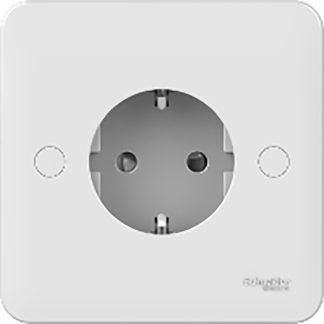 Presa elettrica, Schneider Electric GGBL3016A1, 16A, 1 modulo, Bianco In interni, Montaggio a parete