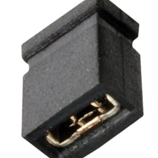 Ponticello HARWIN Femmina Diritto, Nero, 2 vie, passo 1.27mm