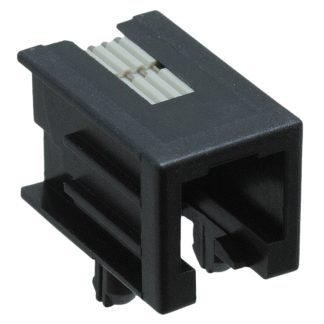 Connettore RJ22 Femmina TE Connectivity, 4P4C vie, Montaggio PCB