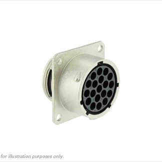 Connettore circolare Souriau Sunbank by Eaton, maschio, serie UT0, Standard, 19 poli, montaggio su flangia