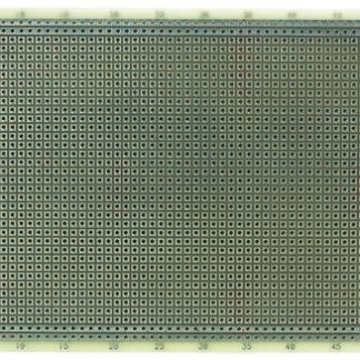 Scheda millefori doppia faccia CIF passo 2.54 x 2.54mm, 160 x 100 x 1.6mm, DIN 41612