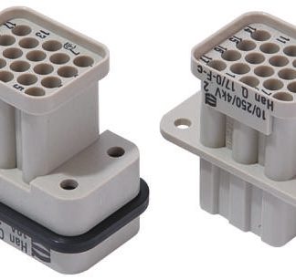 Inserto connettore HARTING, Femmina, serie Han Q, 10A, 18 vie
