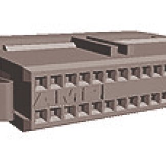 Connettore IDC TE Connectivity Femmina, 26 vie, 2 file, passo 1.27mm, Montaggio su cavo