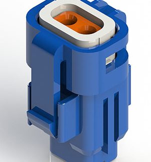 Connettore filo-filo Femmina 2P Montaggio su cavo, terminazione Crimpare,3A 250 V