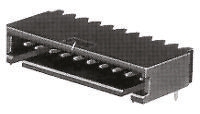 File di contatti PCB TE Connectivity, 3 vie, 1 fila, passo 2.54mm