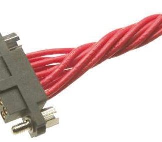 Presa PCB HARWIN, 20 vie, 2 file, passo 2mm, Montaggio a pannello