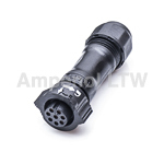 Connettore circolare Amphenol Industrial, femmina, serie X-Lok, Standard, 8 poli, Montaggio su cavo