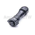 Connettore circolare Amphenol Industrial, femmina, serie X-Lok, Standard, 4 poli, Montaggio su cavo