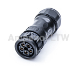 Connettore circolare Amphenol Industrial, femmina, serie X-Lok, Standard, 5 poli, Montaggio su cavo