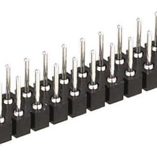 Connettore maschio Preci-Dip, 8 vie, 2 file, passo 2.54mm