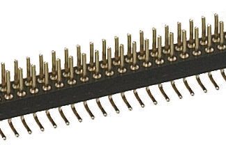 Connettore maschio Preci-Dip, 6 vie, 2 file, passo 1.27mm