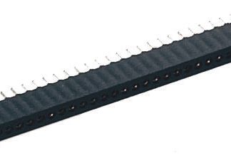 Zoccolo SIL Preci-Dip 851-87-005-10-001101 a Saldare, 5 vie, passo 1.27mm, Montaggio con foro passante