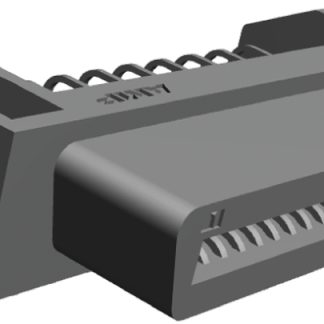 Connettore Sub-D IDC, TE Connectivity, 1734037-4, Femmina 40 vie, Montaggio con foro passante, passo 2.54mm passo