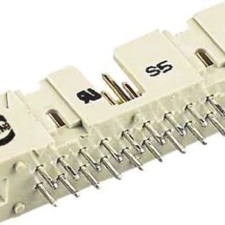File di contatti PCB HARTING, 26 vie, 2 file, passo 2.54mm