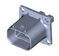 Connettore EV TE Connectivity HVA280/ HVIL/Term 2, 3 vie, Femmina, Diritto, 40A, 600 to 750V, Arancione